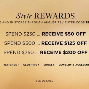 Michael Kors特价：买多减多