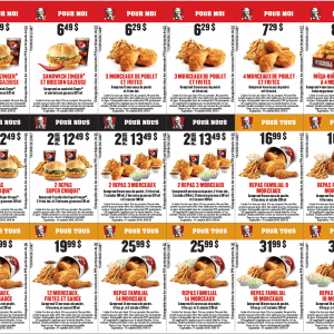 肯德基最新Coupon