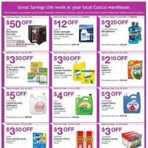 Costco本周特价9月14-20日