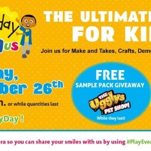Toys R Us游戏日 各种玩具免费得