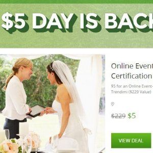 Groupon快闪特卖$5超特价