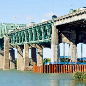 本周末Champlain大桥施工 部分车道关闭