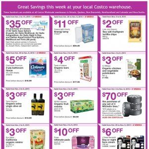 Costco本周特价11月2-8日