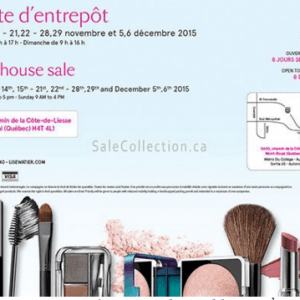 Lise Watier仓库特卖