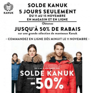 Kanuk秋季仓库半价特卖