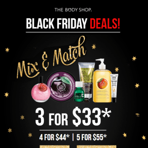 BodyShop黑五特价