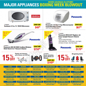 Canada Computer Boxing Week Flyer