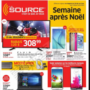 The Source Boxing Week Flyer