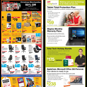 Bureau En Gros Boxing Week Flyer