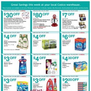 Costco本周打折特价