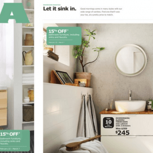 IKEA大量卫浴产品特价优惠