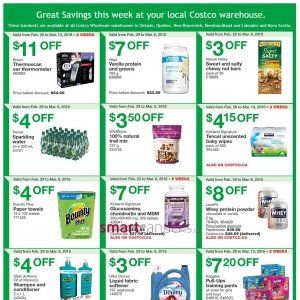 Costco本周特价2月29-3月6日
