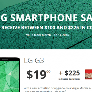 Costco手机优惠 签约还送高达$225礼品卡