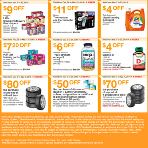 Costco本周特价3月7-13日