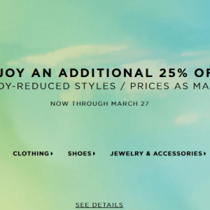 Michael Kors打折商品额外7.5折