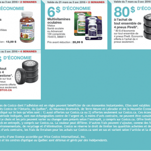 Costco本周特价3月28-4月3日