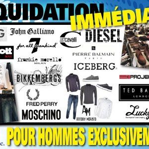 蒙城男士时尚品牌特卖2.5折起