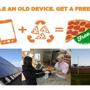 Pizza Pizza推出废旧电子产品换Pizza活动