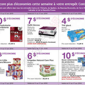 本周Costco特价 4月11-17日