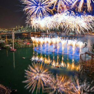 夏天最美的风景 蒙特利尔国际烟花节