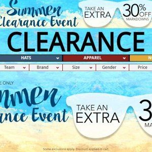 最低1元！Lids清仓区额外7折！