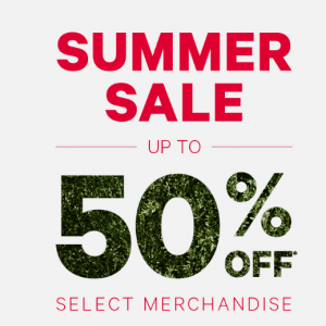 Joe Fresh夏季特卖 50%OFF