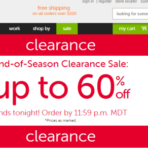 Crocs洞洞鞋季末清仓