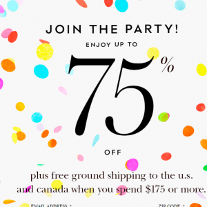 Kate Spade惊喜特卖低至2.5折