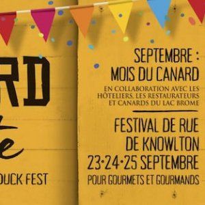 Lac Brome鸭美食节