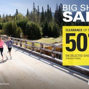 Sports Experts鞋子50%OFF