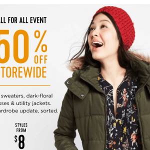 Old Navy 50%OFF