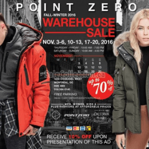 Point Zero仓库特卖 70%OFF