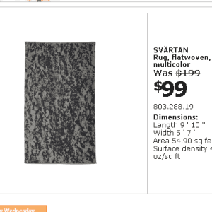 Ikea疯狂星期三特价