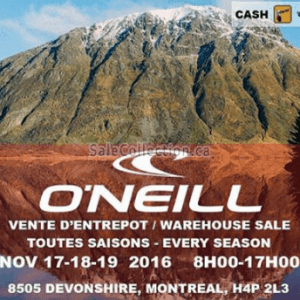 O'neill 仓库特卖