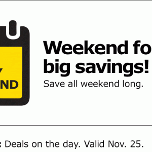 IKEA黑五特卖！$50购物券