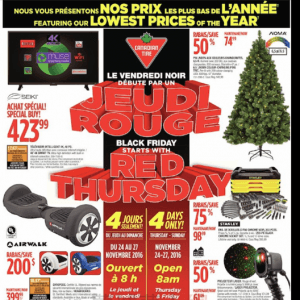 CanadianTire 黑五特卖！