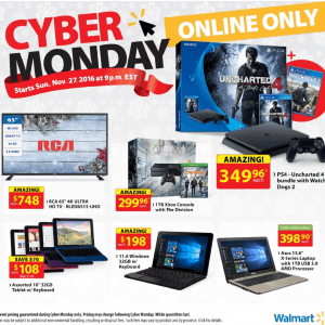 Walmart网购星期一