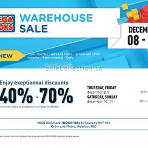 Mega Bloks玩具仓库特卖！