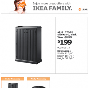 IKEA疯狂周三特价