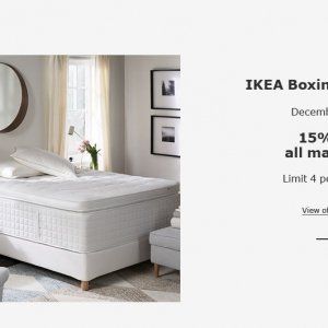 Ikea Boxing Week特价