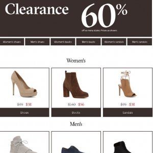 ALDO精选特卖鞋包60%OFF