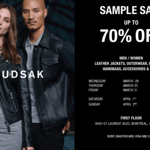 Rudsak仓库特卖，三折起