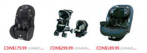 婴儿安全座椅 推车打折 仅限今日