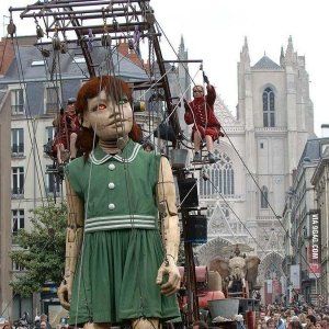 巨型人偶将于本周末在蒙特利尔行走