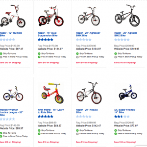 TOYS R US 儿童单车6折起