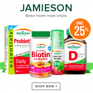 Jamieson保健品正在打折