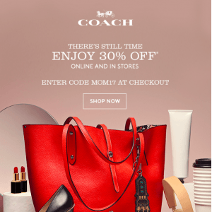 Coach正在打七折