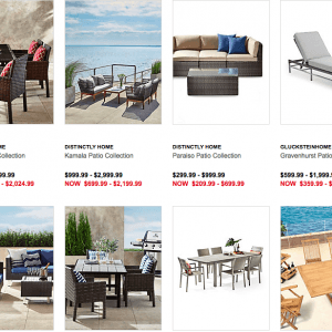 The Bay花园露台家具6折起