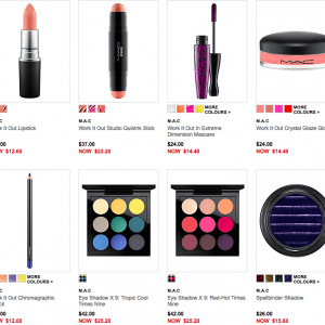 M.A.C化妆品6折起