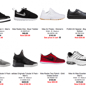 Foot Locker运动鞋打折